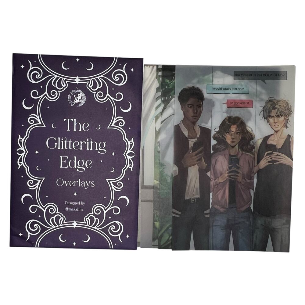 FairyLoot The Glittering Edge Page Overlays - Alyssa Villaire April 2025